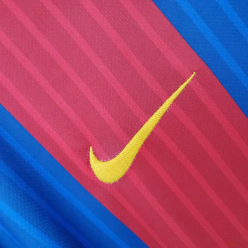 Camisa Barcelona 16/17 Home - Retrô Masculina