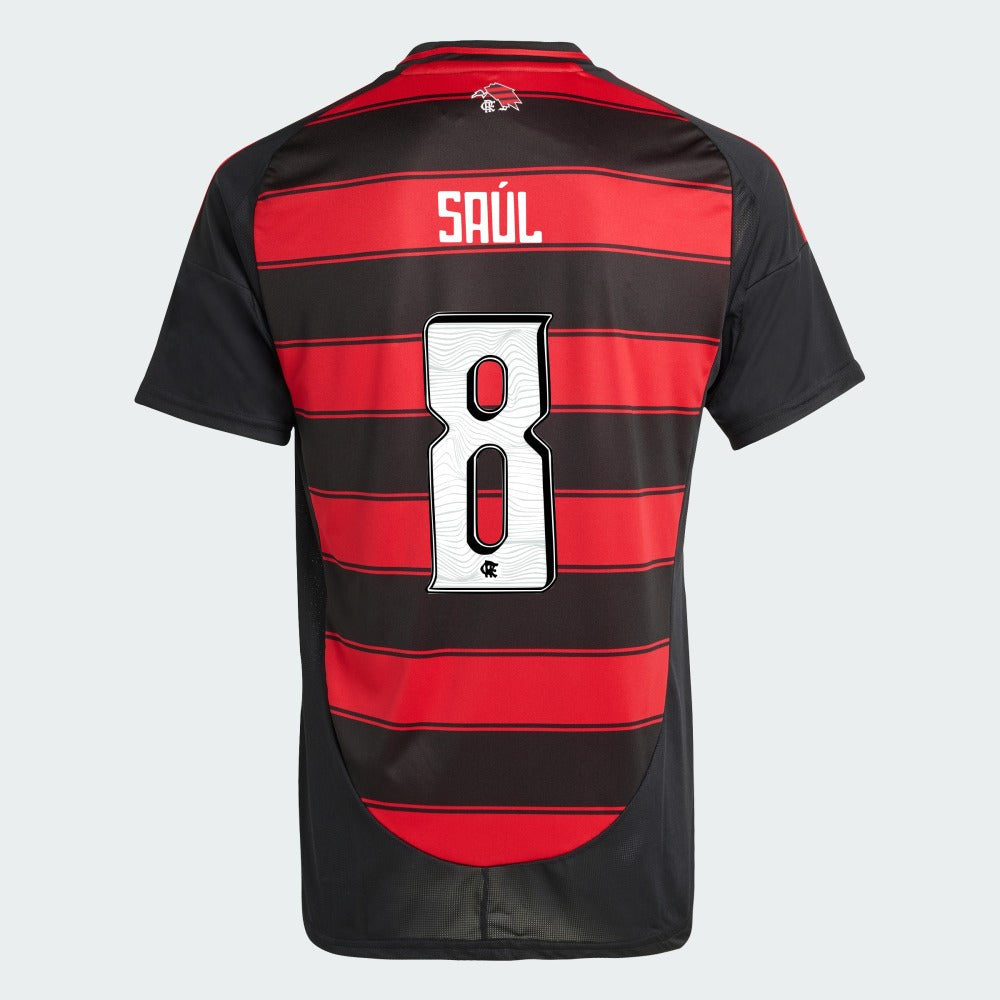 Camisa Flamengo Home 25/26 SAÚL N° 8