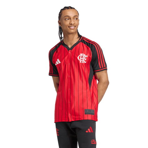 Camisa Flamengo 25/26 Edição Comemorativa US Baseball - Torcedor Masculina