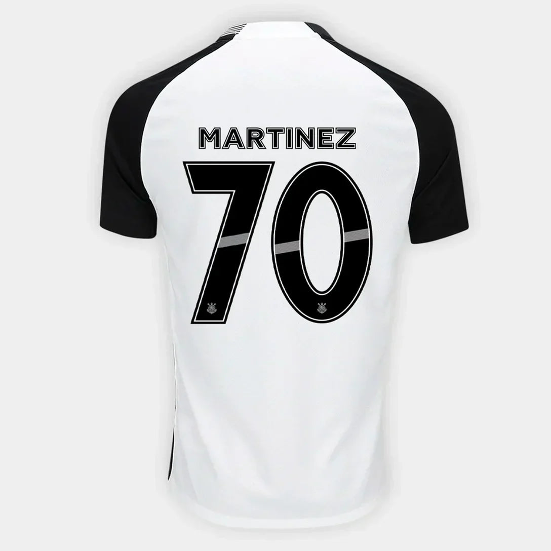 Camisa Corinthians Home 25/26 MARTINEZ N° 70