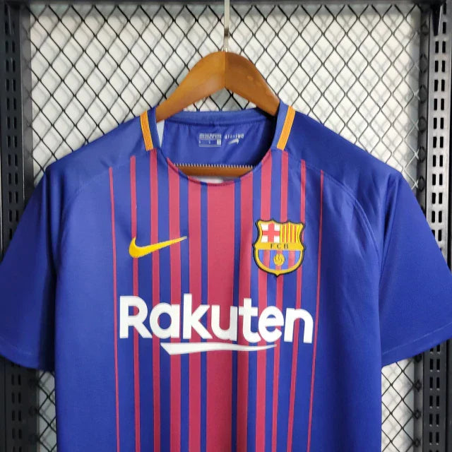 Camisa Barcelona 17/18 Home - Retrô Masculina