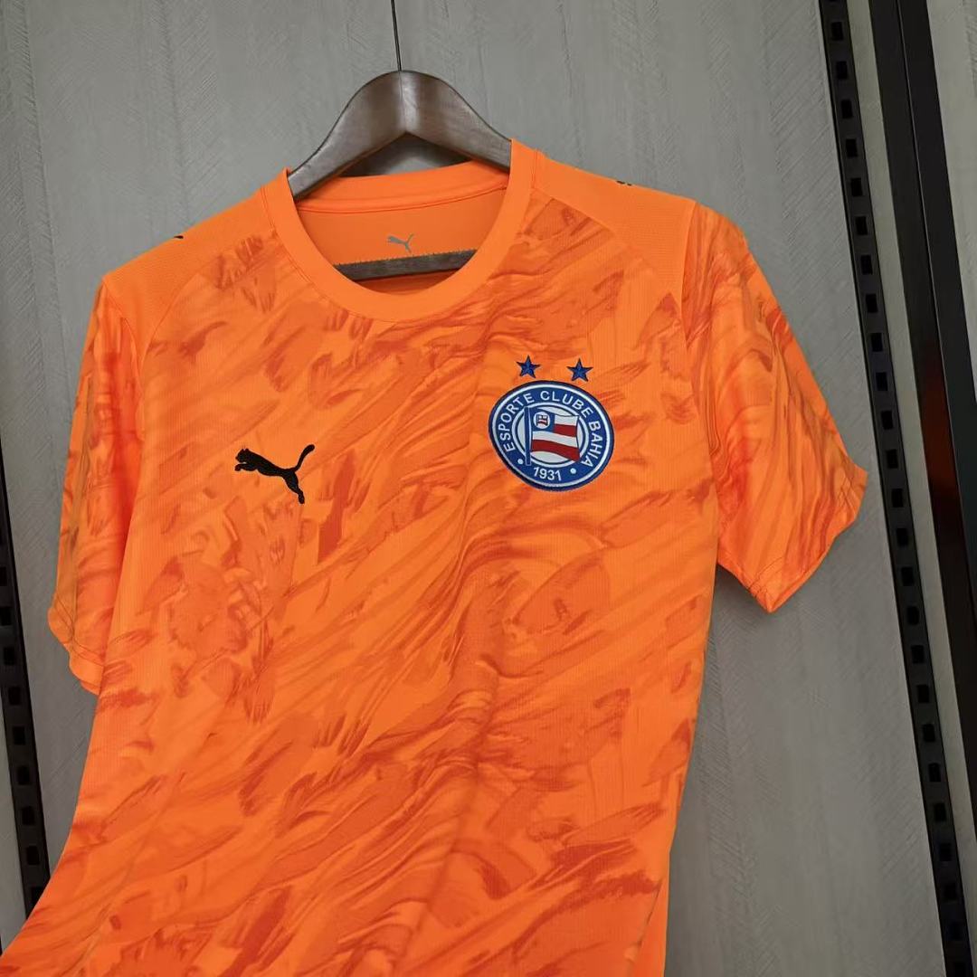 Camisa Bahia Goleiro Laranja 26/27 - Esquadrão Torcedor Masculina