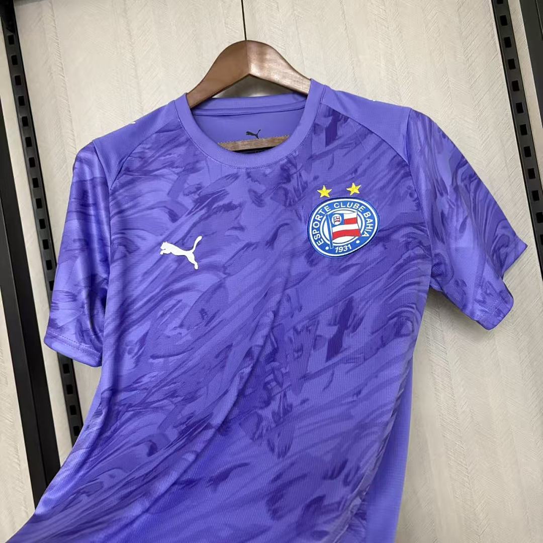 Camisa Bahia Goleiro Roxa 26/27 - Esquadrão Torcedor Masculina