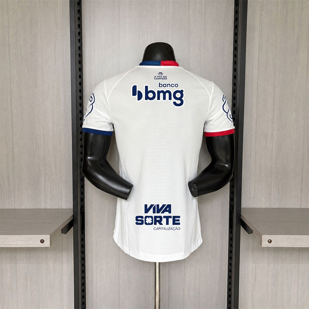 Camisa Bahia Home Com Patrocínios 26/27 - Esquadrão Jogador Masculina