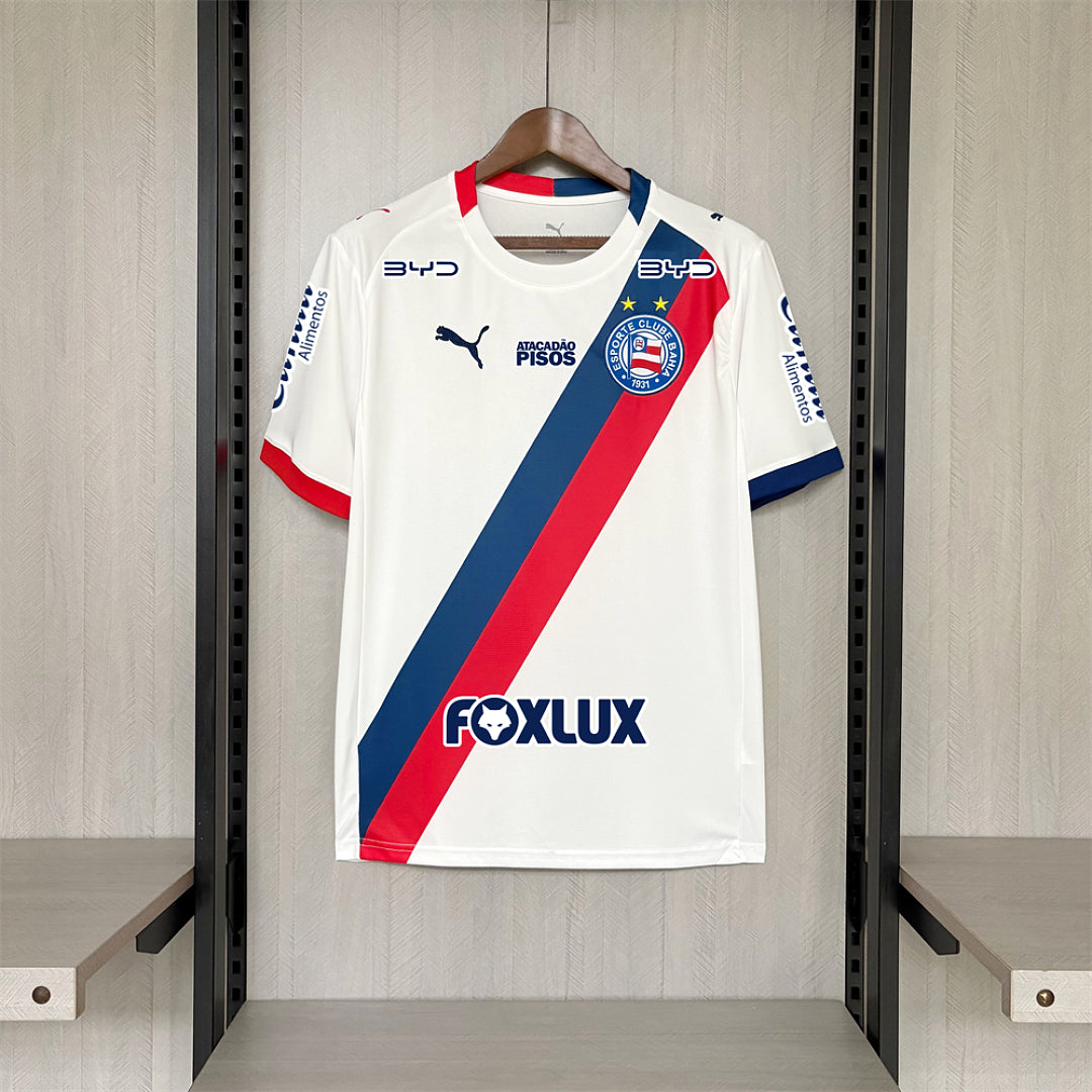 Camisa Bahia Home Com Patrocínios 26/27 - Esquadrão Torcedor Masculina