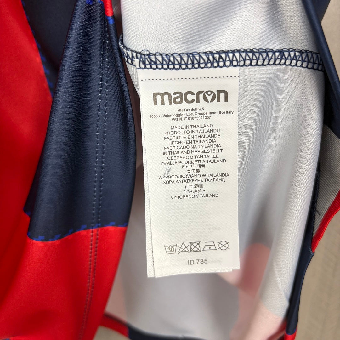 Camisa Bologna Home 26/27 - Macron Torcedor Masculina