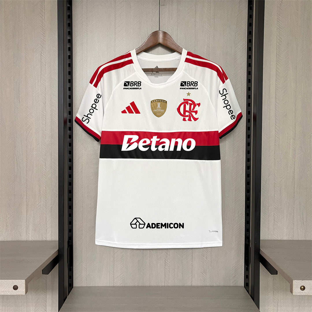 Camisa Flamengo Away Com Patrocínios 26/27 - Adidas Torcedor Masculina