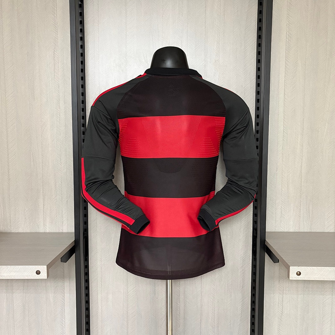 Camisa Flamengo Home 26/27 Manga Longa - Adidas Jogador Masculina