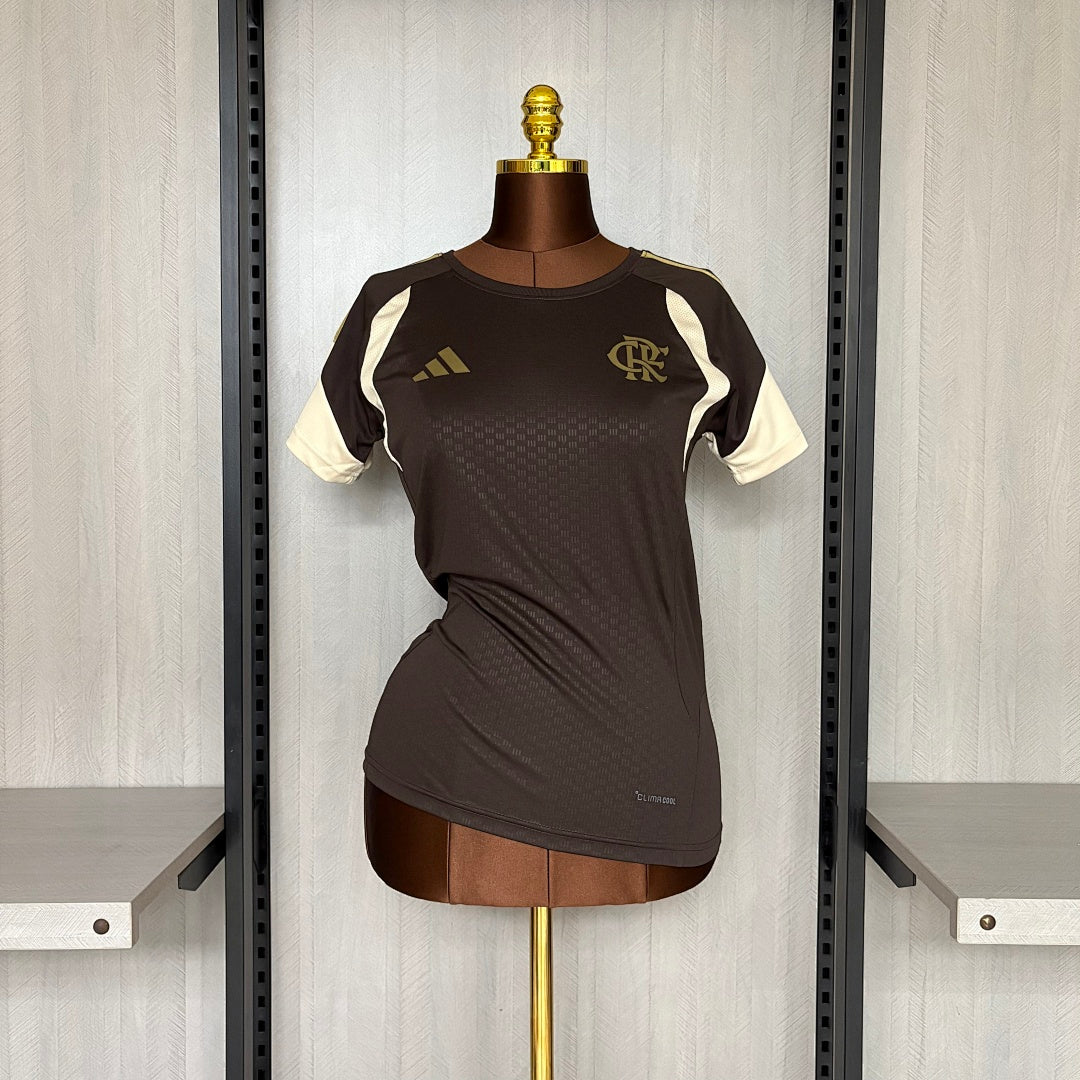 Camisa Flamengo Treino 26/27 - Adidas Torcedor Feminina