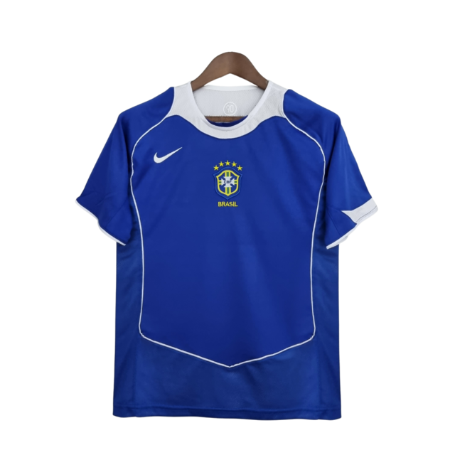 Camisa Brasil 2004 Away - Retrô Masculina