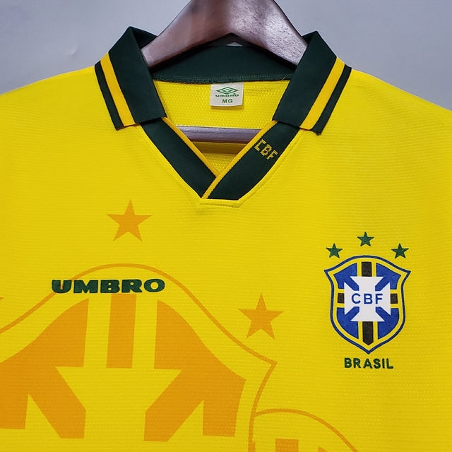 Camisa Brasil 1994 Home - Retrô Masculina