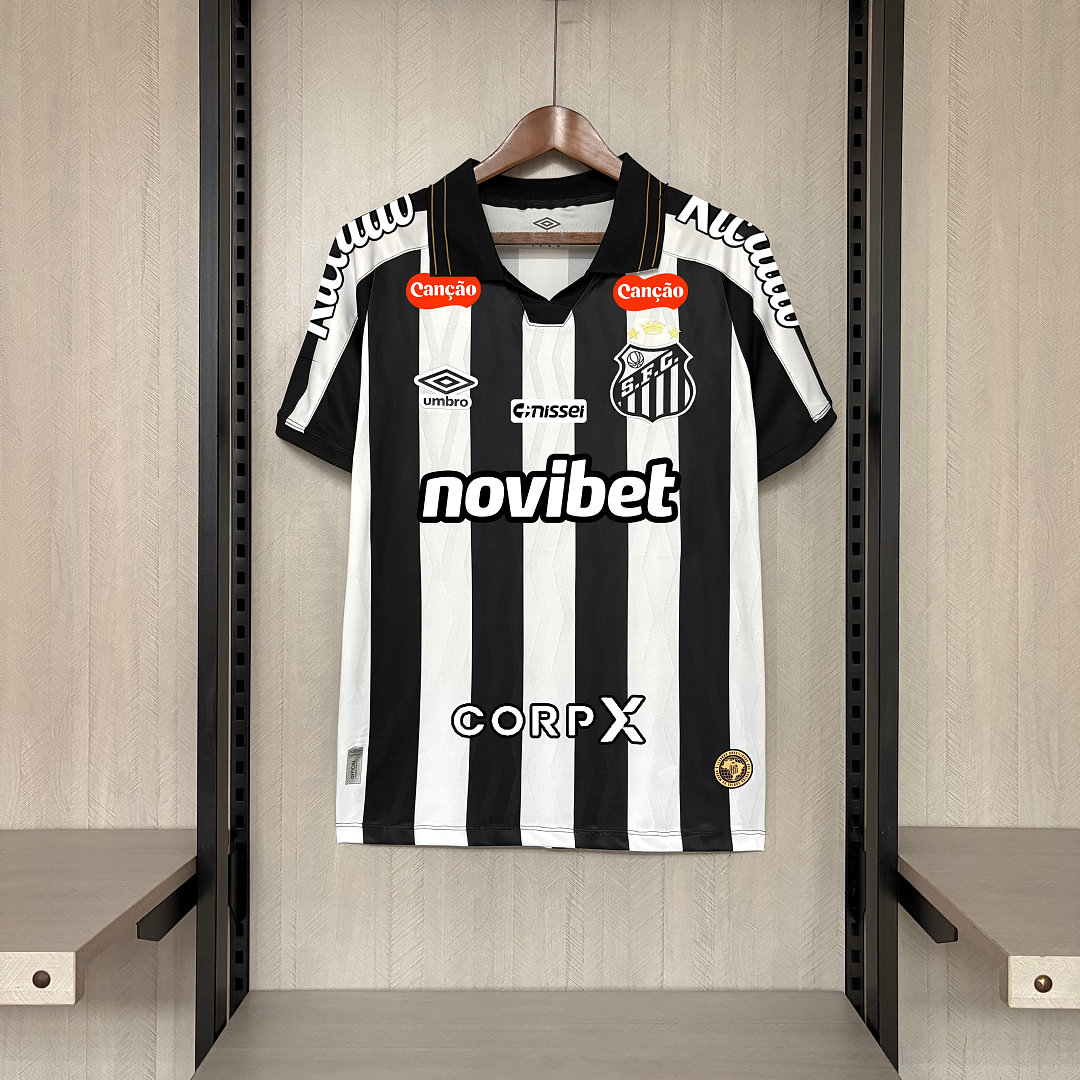 Camisa Santos Away Com Patrocínios 26/27 - Umbro Torcedor Masculina
