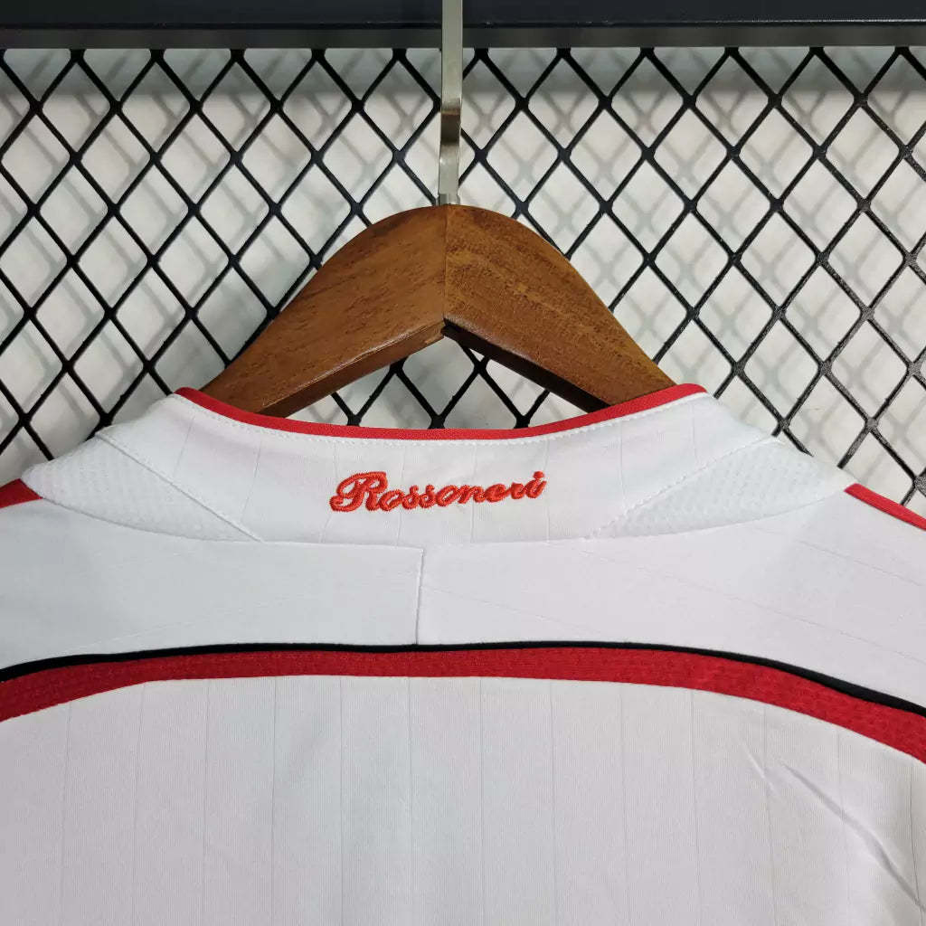 Camisa Milan 06/07 Away Manga Longa - Retrô Masculina