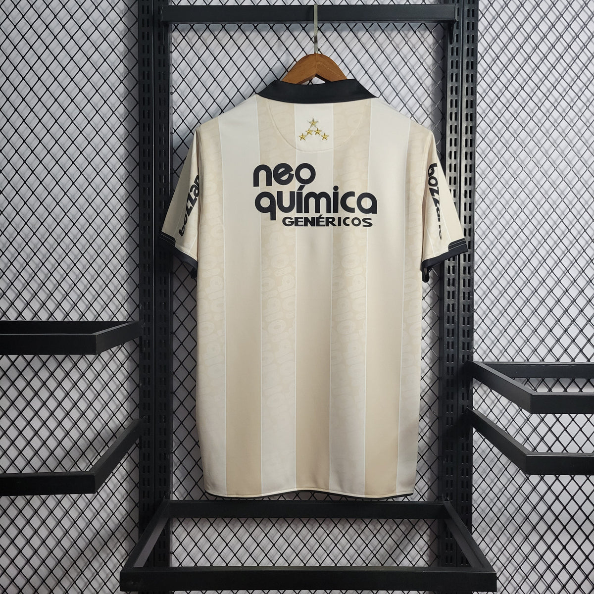Camisa Corinthians 100th - Versão Retrô Bege