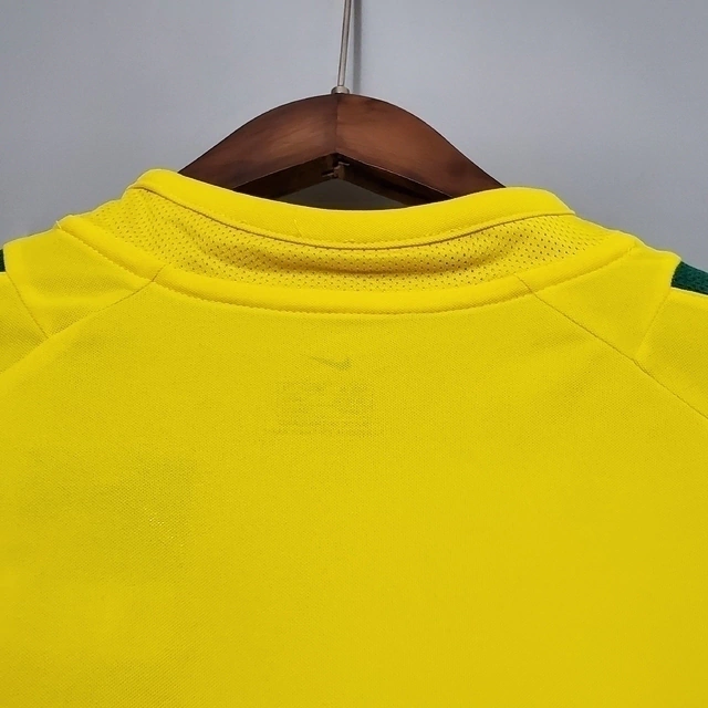 Camisa Brasil 2002 Home - Retrô Masculina