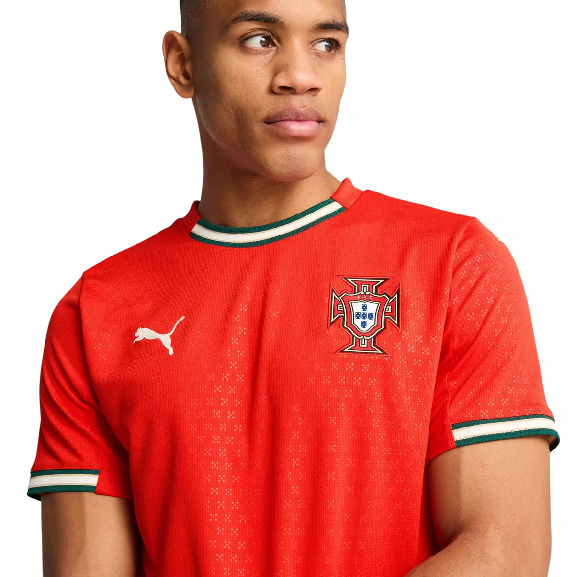 Camisa Portugal Home 25/26 - Puma Versão Torcedor Masculina