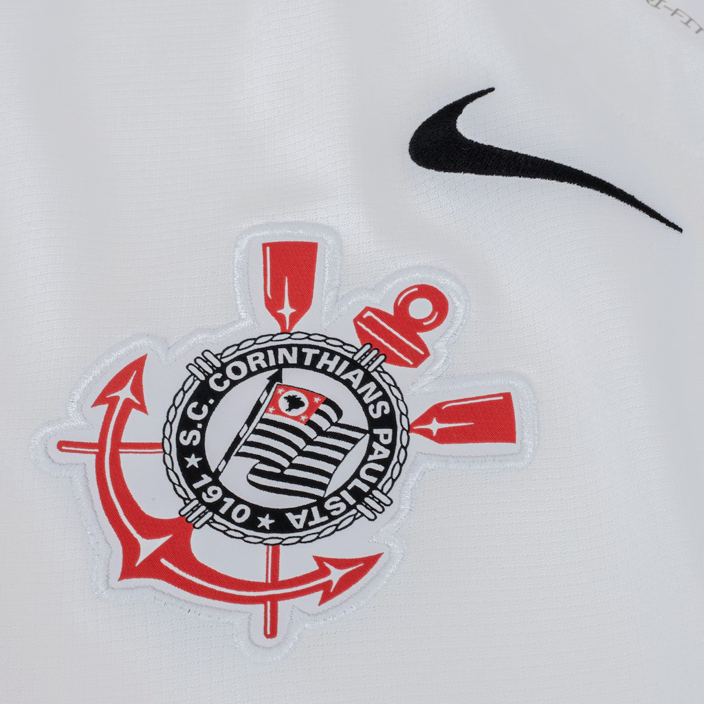 Camisa Corinthians Home 25/26 - Nike Versão Torcedor Masculina