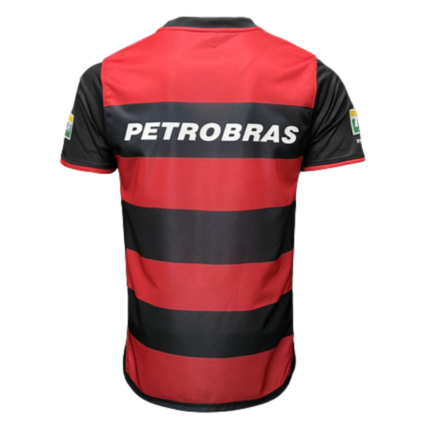 Camisa Retrô Flamengo 00/01 Masculino Vermelho e Preto