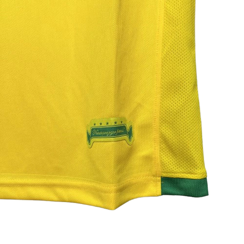 Camisa Retrô 2006 Seleção Brasileira Home Nike Masculina - Amarela