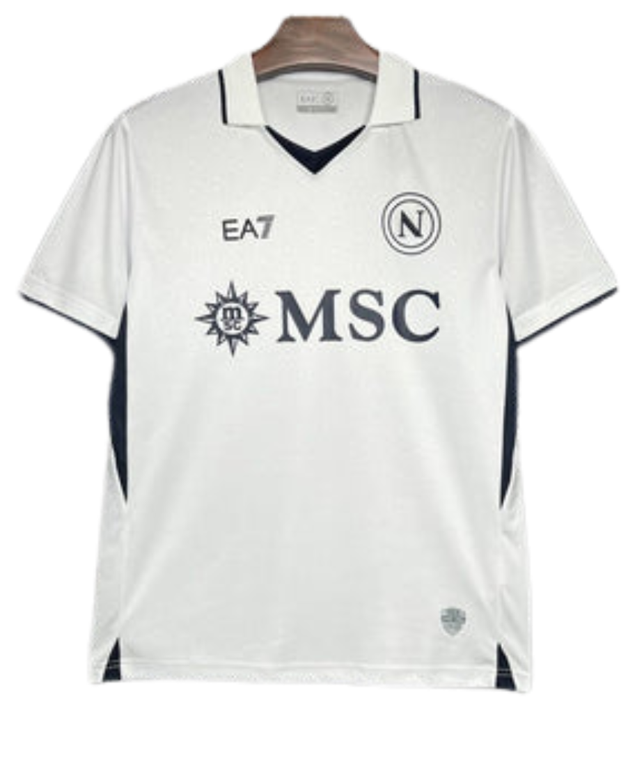 Camisa Napoli Away 24/25 - EA7 Torcedor Masculina Lançamento
