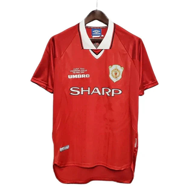 Camisa Manchester United 99/00 Home - Retrô Masculina