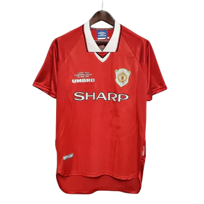 Camisa Retrô Manchester United Umbro 1999/2000 Masculino Vermelha