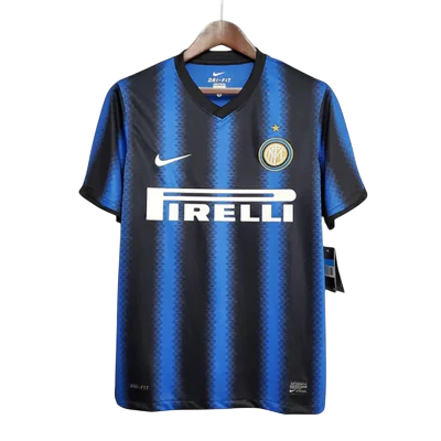 Camisa Inter de Milão Retrô 10/11 - Nike - Preta e Azul