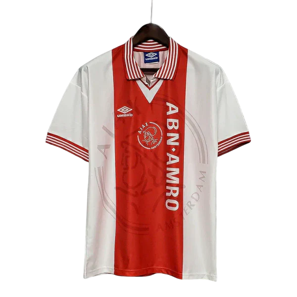 Camisa Ajax Retrô 1995/1996 Vermelha e Branca - Umbro