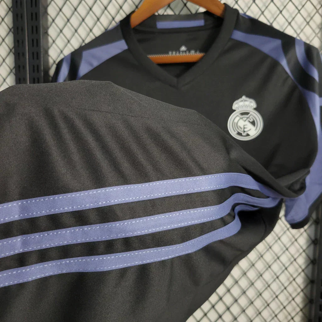 Camisa Retrô Real Madrid Adidas III Third 2016/17 Preto