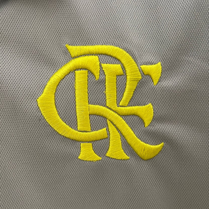 Camisa Flamengo Treino Polo Cinza 24/25 - Versão Torcedor Lançamento