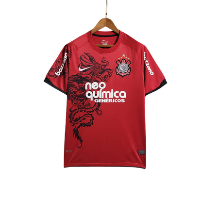 Camisa Corinthians III 11/12 - Versão Retro Vermelha