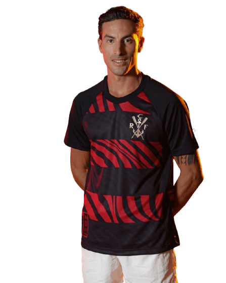 Camisa Flamengo Pherusa Braziline 25/26 - Torcedor Masculina Lançamento