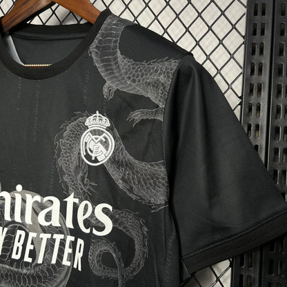 Camisa Real Madrid Edição Especial Preta 24/25 - Adidas Torcedor Masculina Lançamento