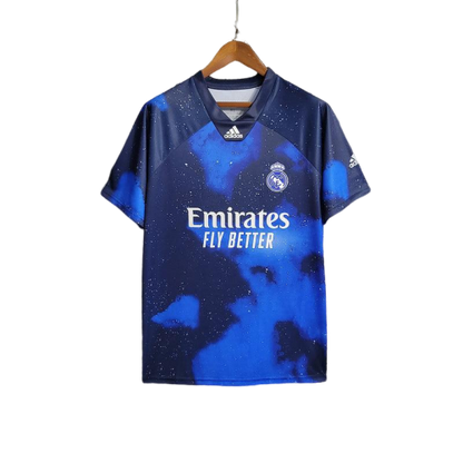 Camisa Real Madrid Especial 2018/19 Adidas Retrô - Azul Galáxia