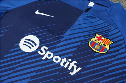 Conjunto de Treino Barcelona 23/24 - Nike Azul