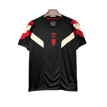 Camisa Manchester United Originals Black 24/25 - Adidas Torcedor Masculina Lançamento