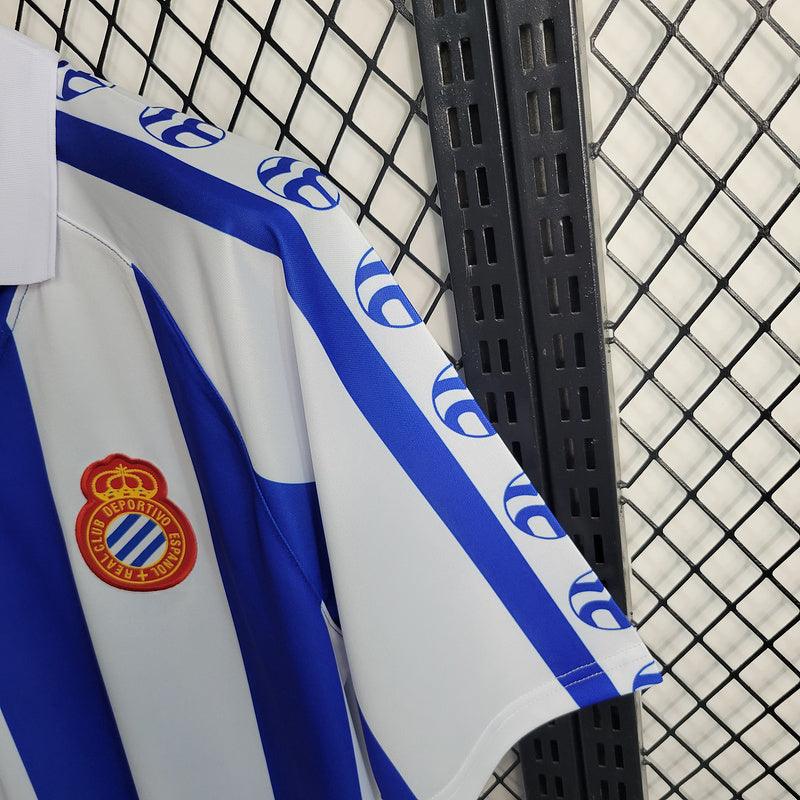 Camisa Espanyol 84/89 Home - Retrô Masculina