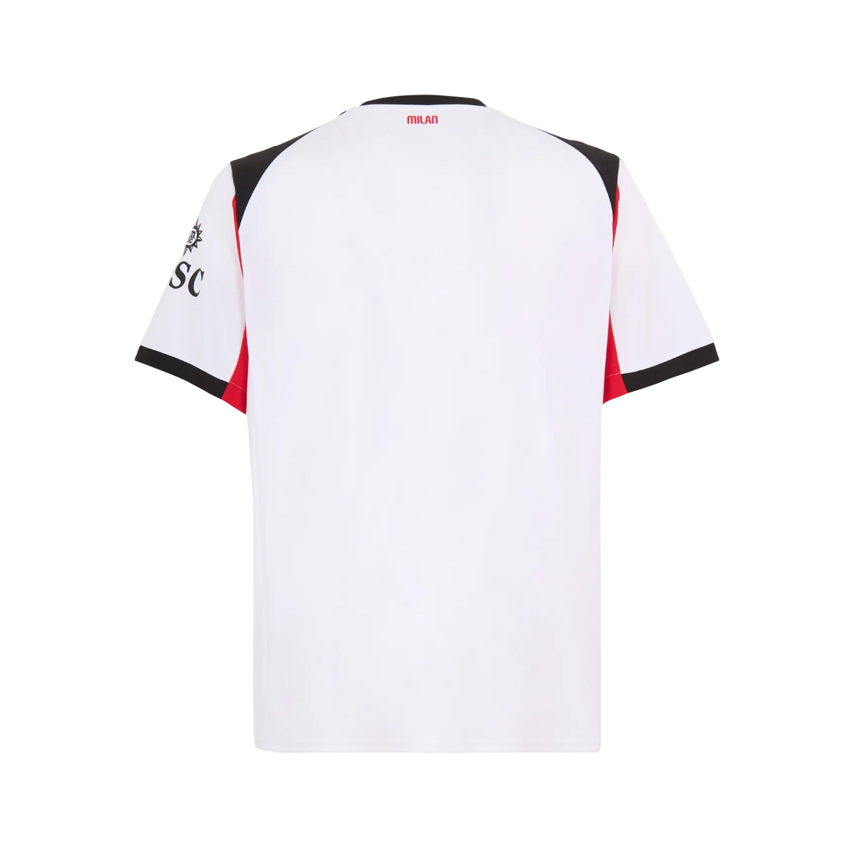 Camisa AC Milan Away 25/26 - Torcedor Puma Masculino - Branco e Preto