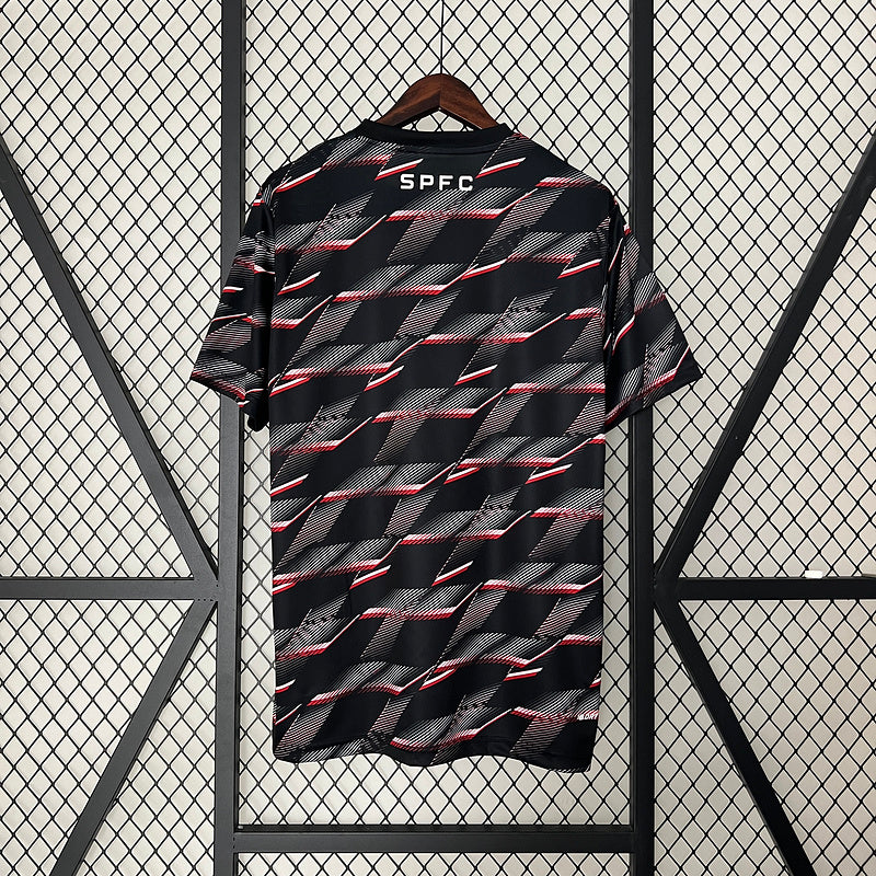 Camisa São Paulo Pré-Jogo 24/25 - NB Torcedor Masculina Lançamento