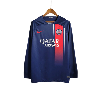 Camisa PSG Home Manga comprida 23/24 - Versão Torcedor
