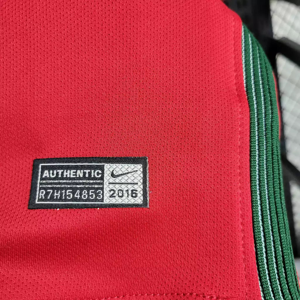 Camisa Portugal Euro 2016 Home - Retrô Masculina