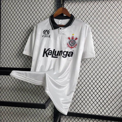 Camisa Corinthians Fora 1994 - Versão Retrô Branca