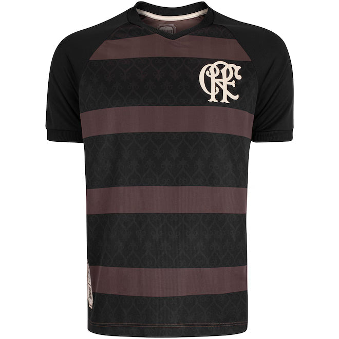 Camisa Flamengo Diamante Negro Braziline 25/26 - Torcedor Lançamento Consciência Negra