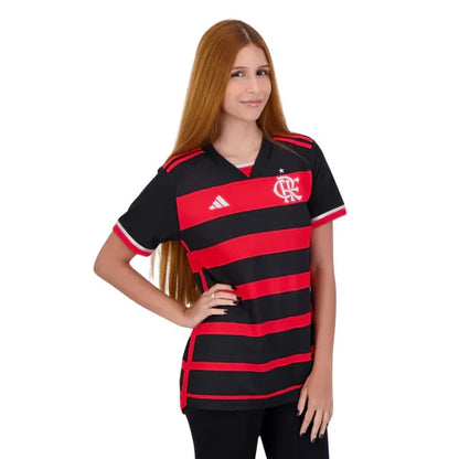 Camisa Flamengo Titular 24/25 - Adidas Feminina