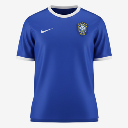 Camisa Retrô 2006 Seleção Brasileira Away Nike Masculina - Azul