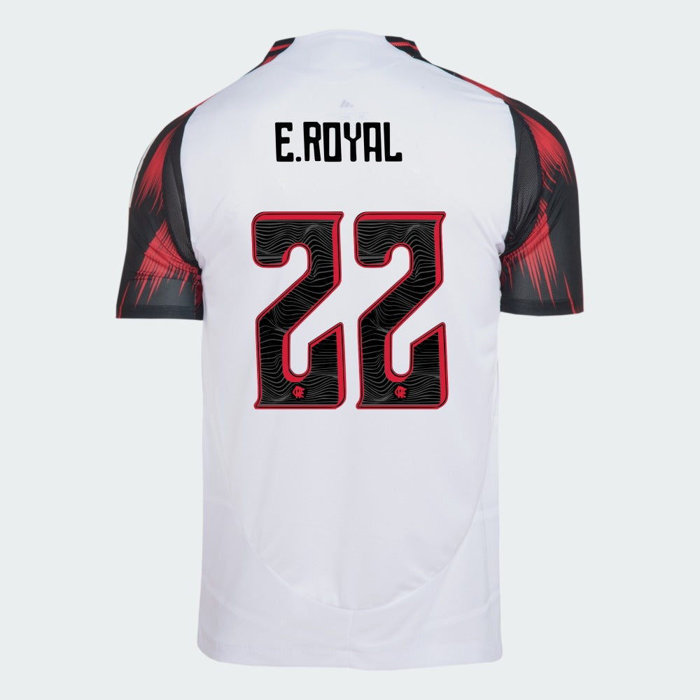 Camisa Flamengo Away 25/26 E. ROYAL N° 22