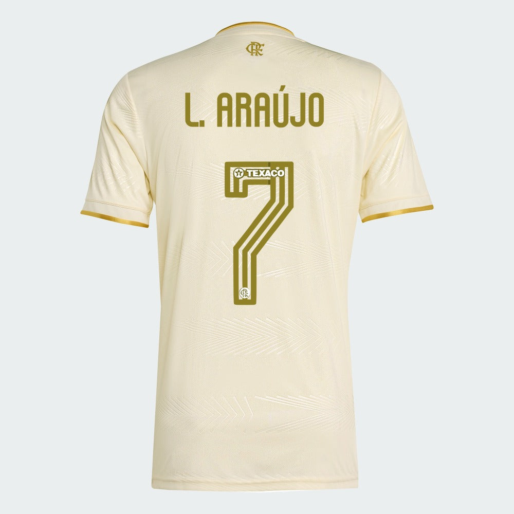 Camisa Flamengo Third 25/26 LUIZ ARAUJO N° 7