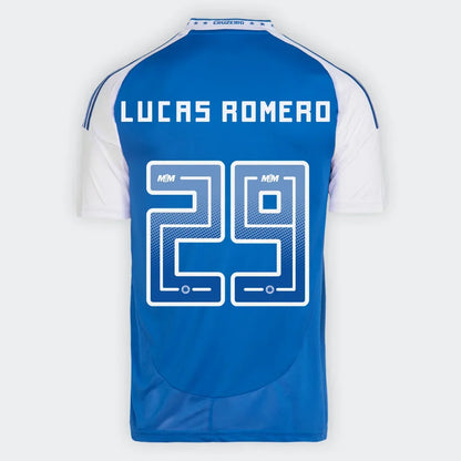 Camisa Cruzeiro Home 25/26 Lucas Romero N° 29