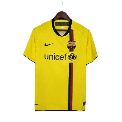 Camisa Barcelona Retrô 2008/2009 Amarela - Nike