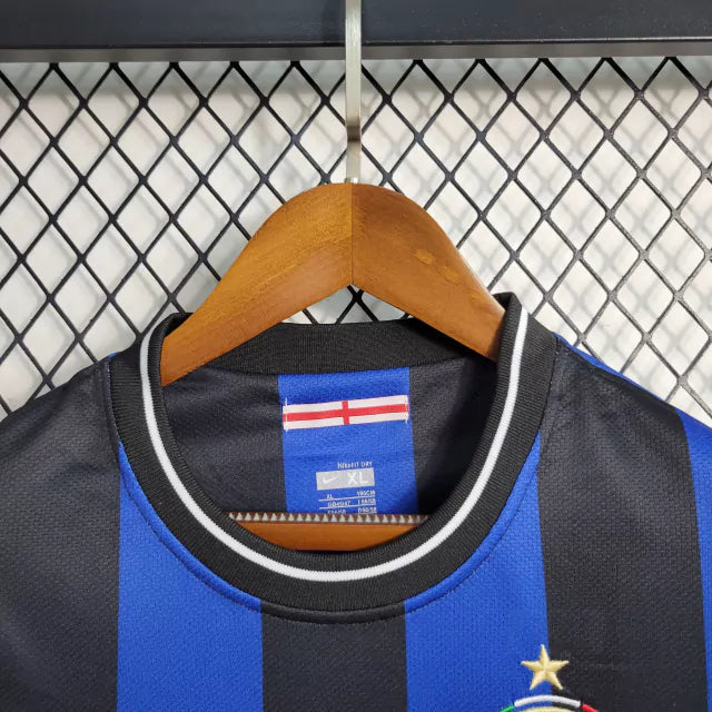 Camisa Inter de Milão 09/10 Home - Retrô Masculina